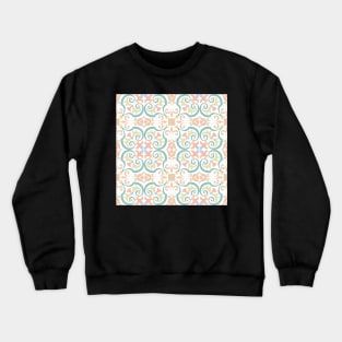 Vector ceramic tiles with seamless pattern Crewneck Sweatshirt